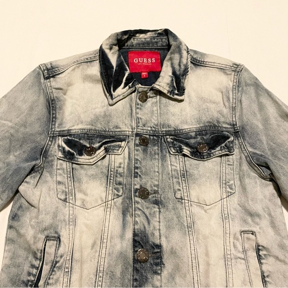 GUESS Women’s Denim Jean Jacket Size Small - Picture 4 of 16